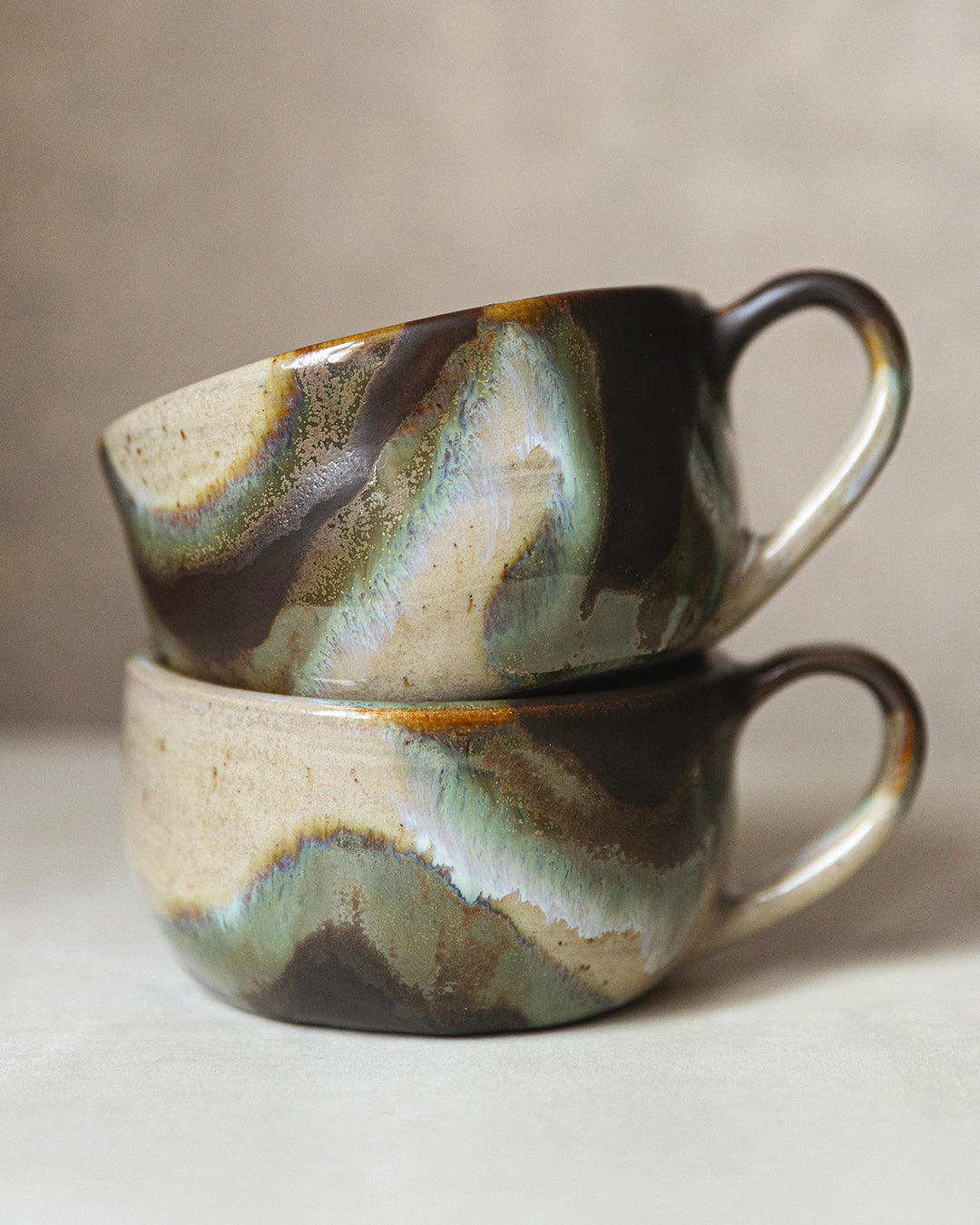 Marmorerad kopp - Mini