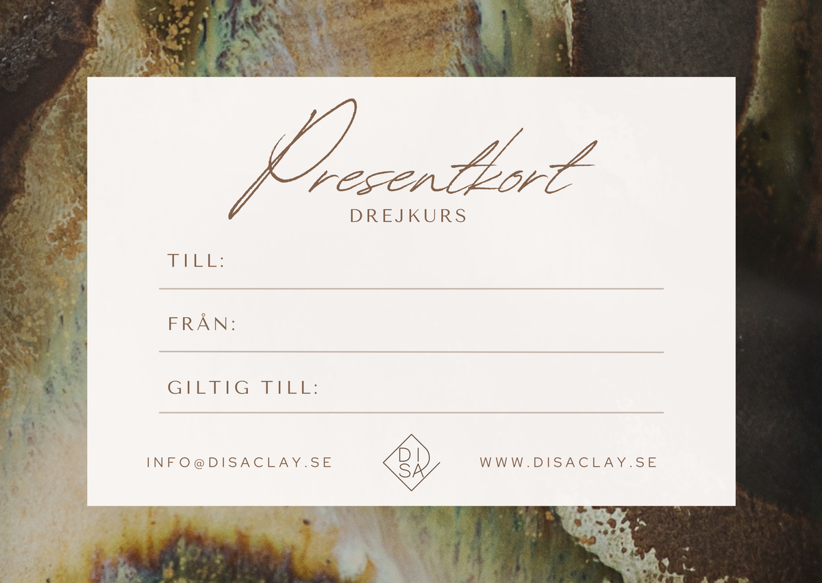 Presentkort - Drejkurs